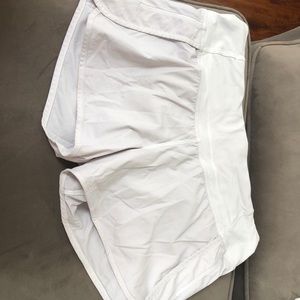White lululemon shorts!